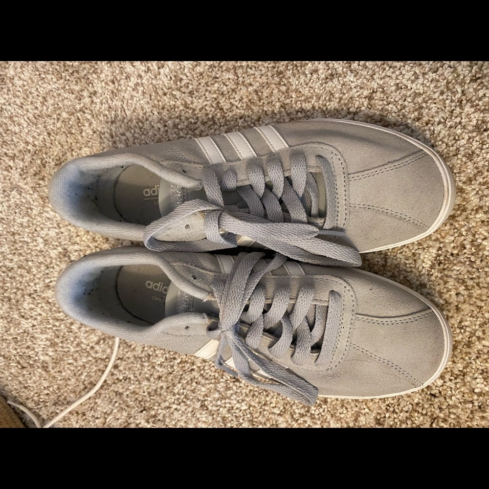 Grey adidas sneakers